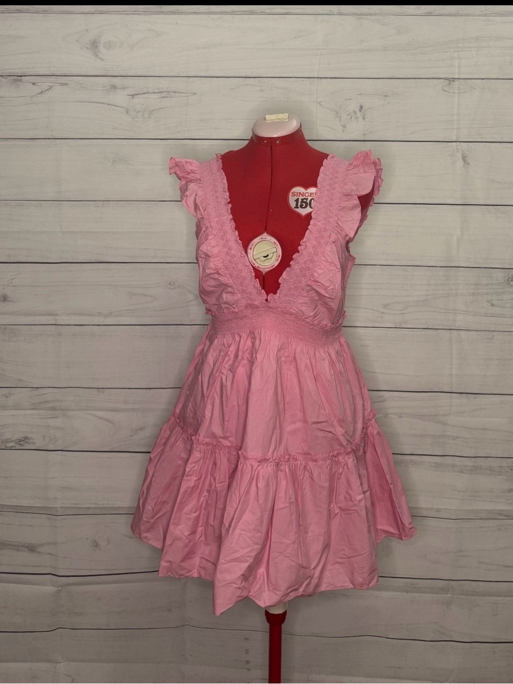 Love Shack Fancy Pink dress